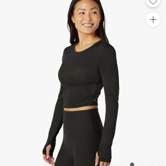 Beyond yoga featherweight sunrise cropped pullover sz xl - Picture 5 of 6